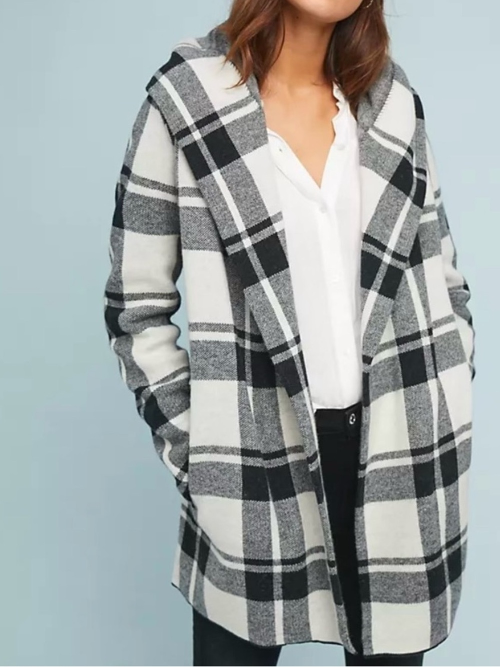 Anthropologie Field Flower Cressida Sweater Coat